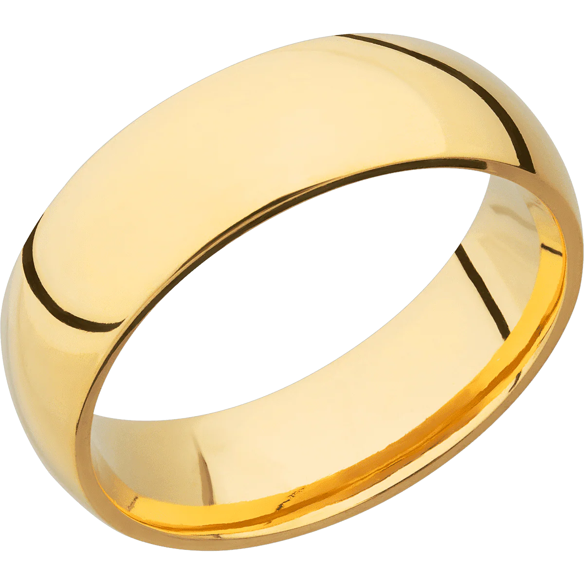 14K Yellow Gold + Polish Finish - Image 2
