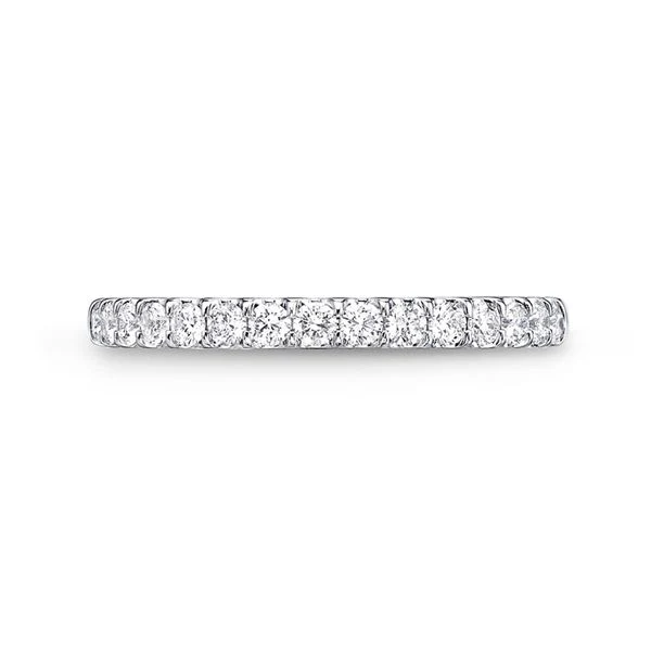 Memoire Odessa 18K White Gold Diamond Band