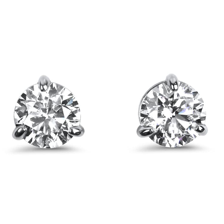 3.00ctw Springer's Collection Premier Diamond Stud Earrings - Platinum