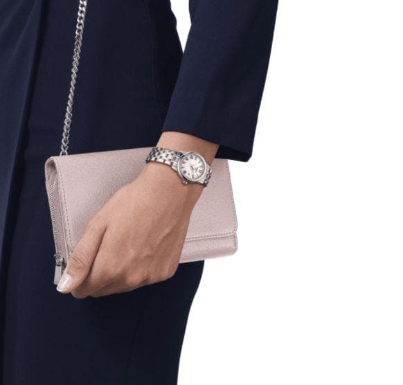 Tissot Quartz Classic Dream Lady White Dial 28mm (T1292101101300) - Image 2