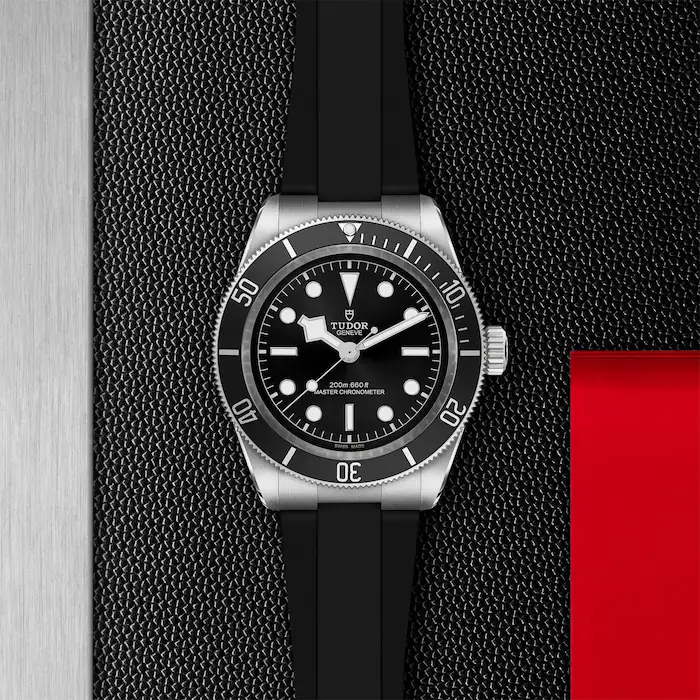 TUDOR Black Bay 41mm Black Dial, Rubber Strap (M7941A1A0NU-0002) - Image 2