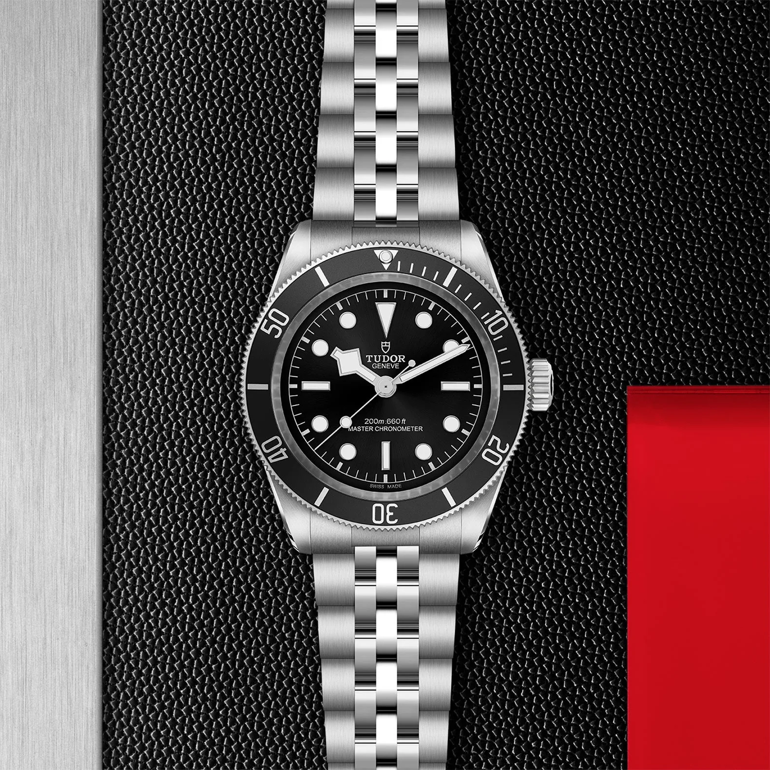 TUDOR Black Bay 41mm Black Dial, Stainless Steel Bracelet (M7941A1A0NU-0003) - Image 2