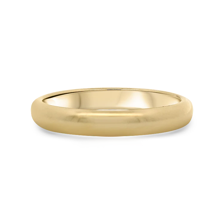 Estate Cartier 18k Yellow Gold Cartier Half-Round Wedding Band