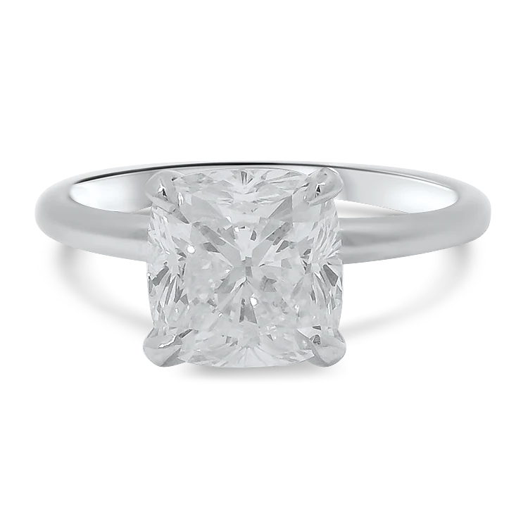 Estate FireCushion 2.16ct Diamond Solitaire Ring