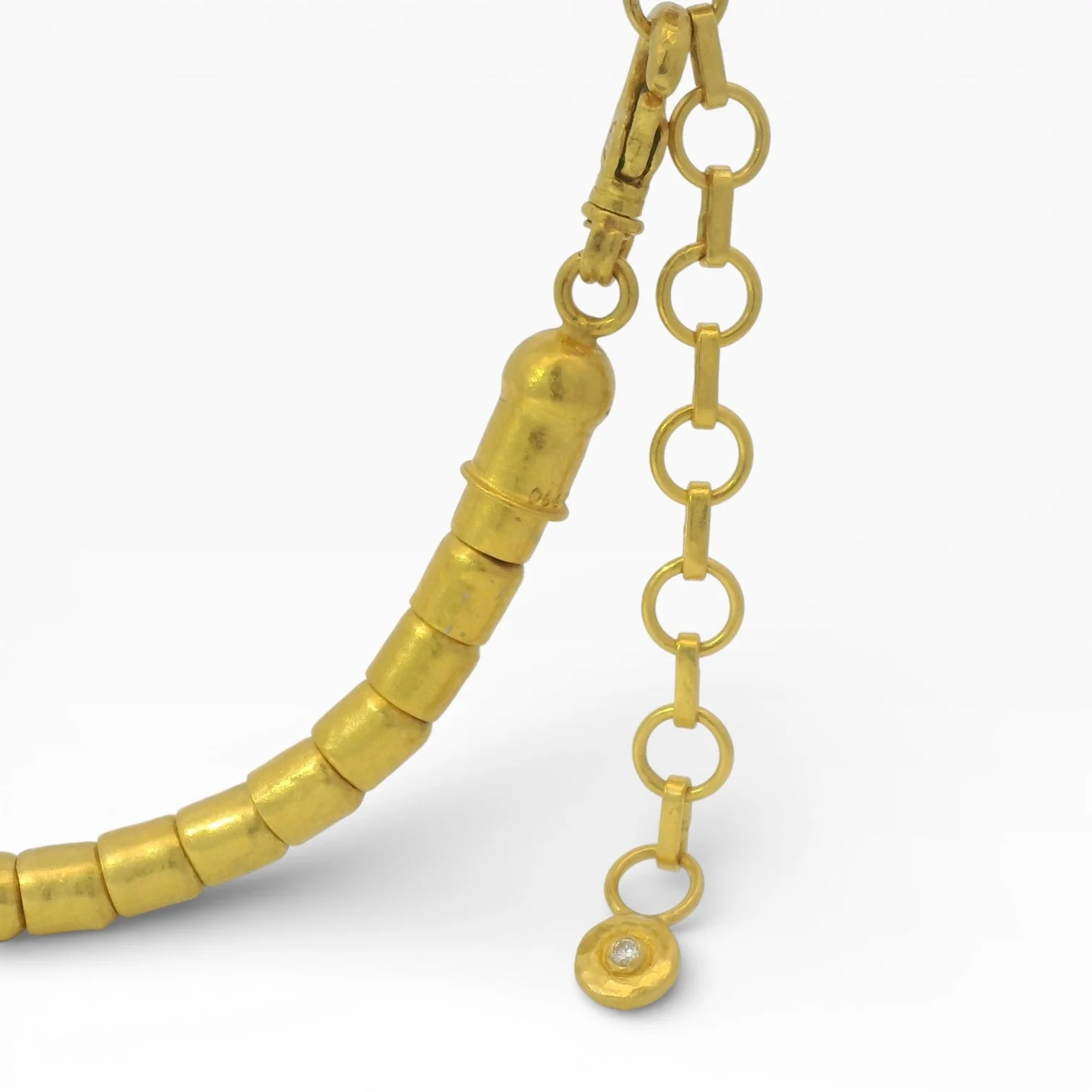 Estate Gurhan Vertigo 24K Gold Bead Necklace - Image 2