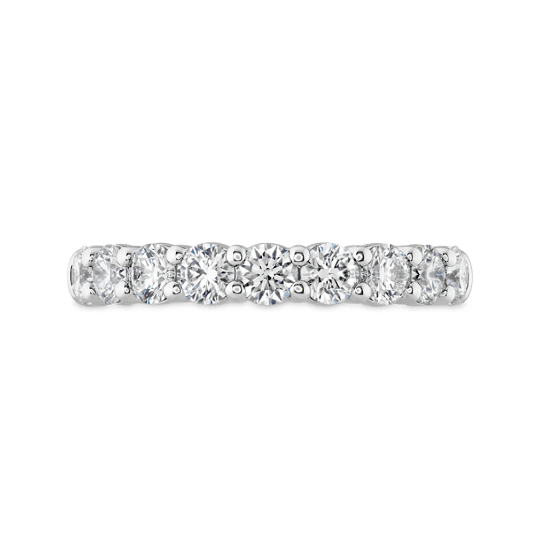 Hearts On Fire 18k White Gold Signature Nine Diamond Band - 1.00ctw
