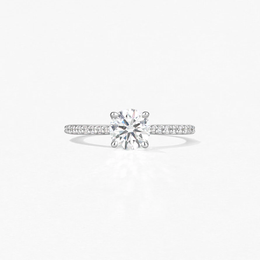 Hearts On Fire Camilla Platinum Diamond Engagement Ring - .76ct - Image 3