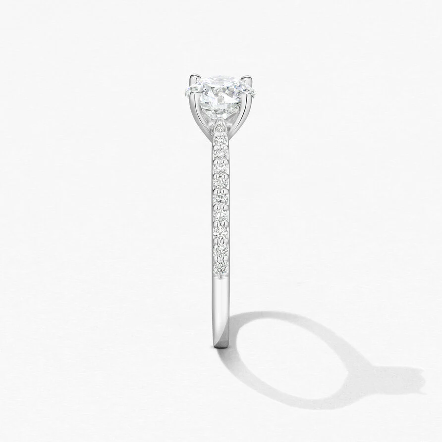 Hearts On Fire Camilla Platinum Diamond Engagement Ring - .76ct - Image 4
