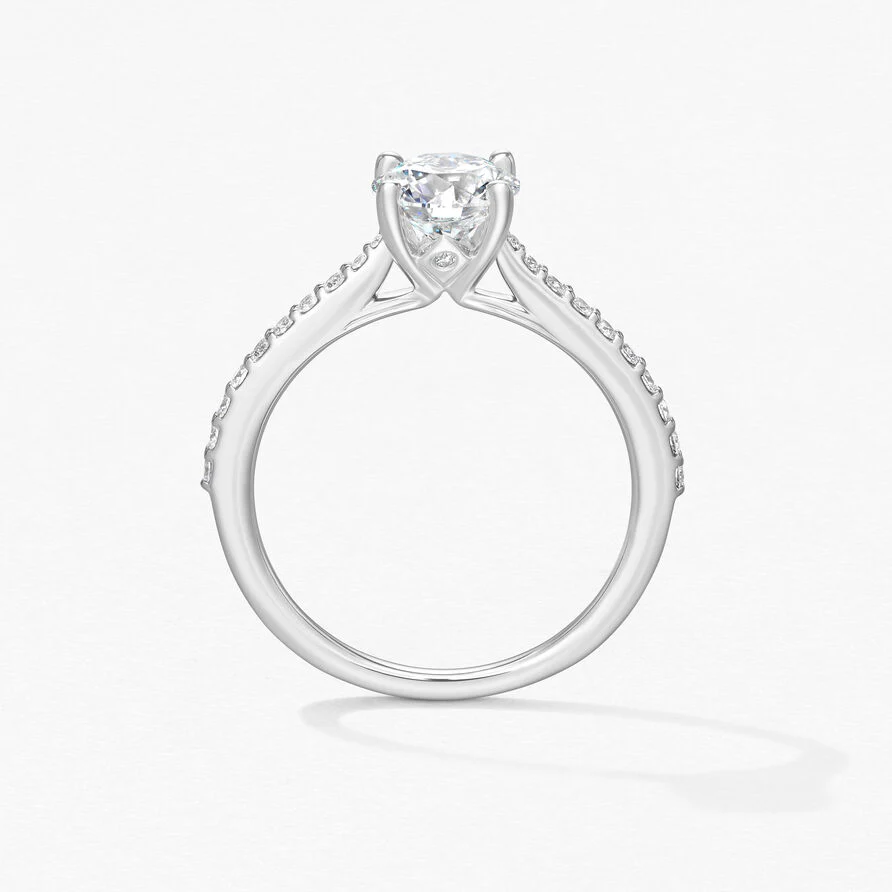 Hearts On Fire Camilla Platinum Diamond Engagement Ring - .76ct - Image 5