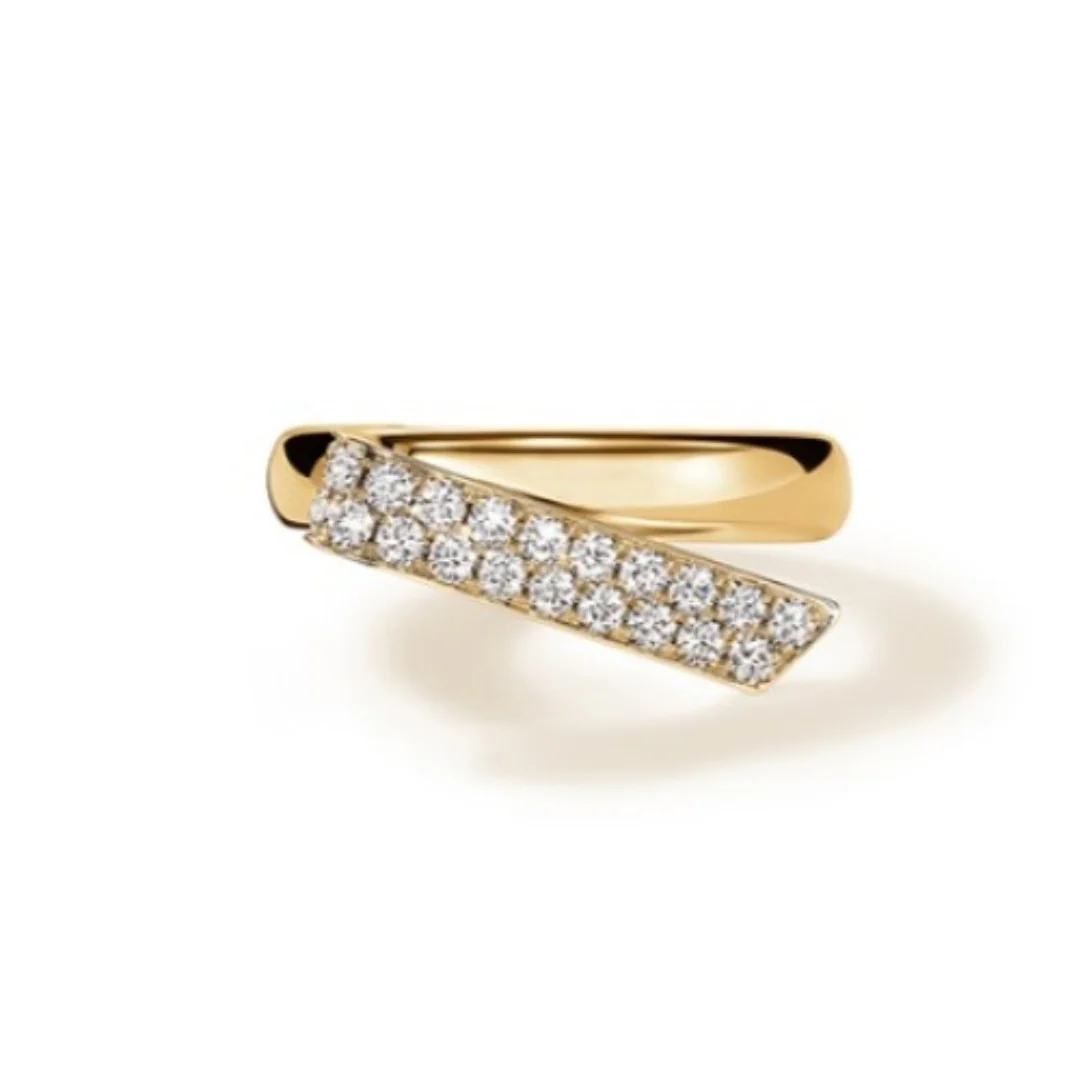 Hearts On Fire Inside/Out 18k Yellow Gold  Diamond Flip Ring