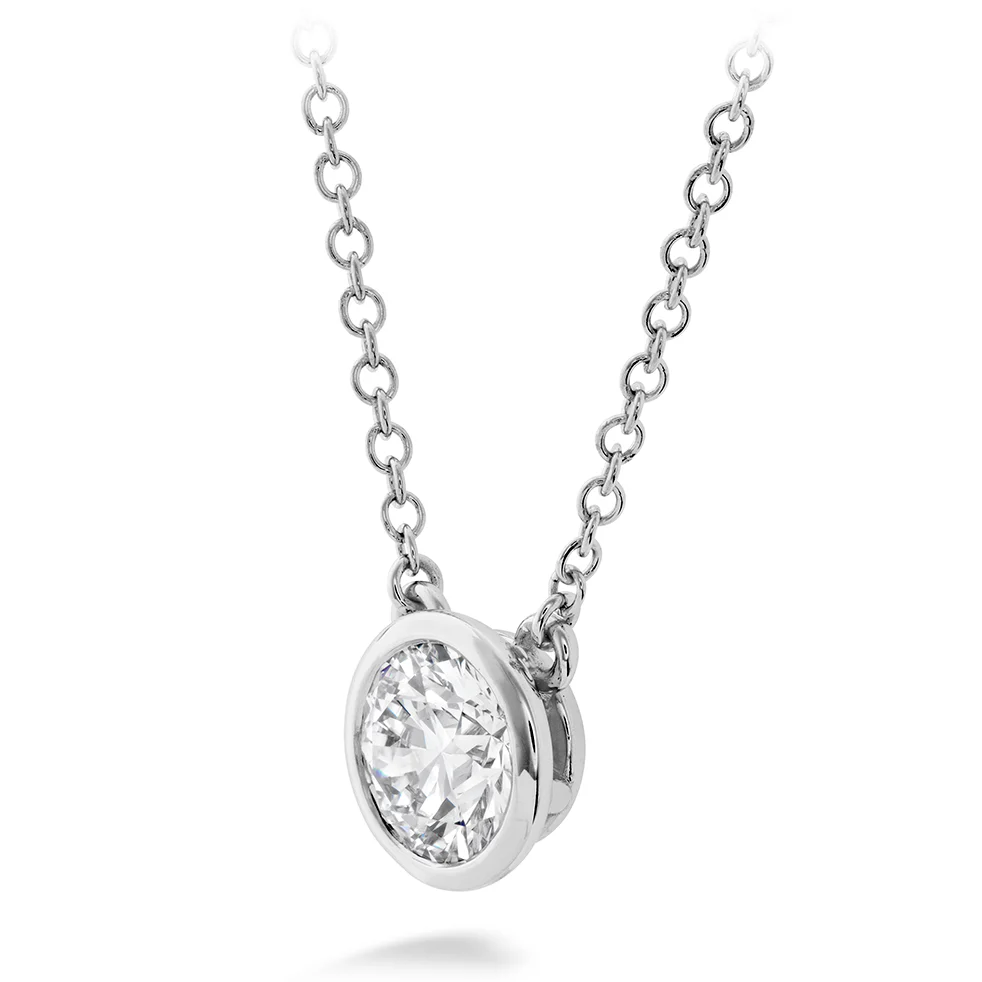 Hearts On Fire HOF Classic Bezel Solitaire Pendant - Image 2