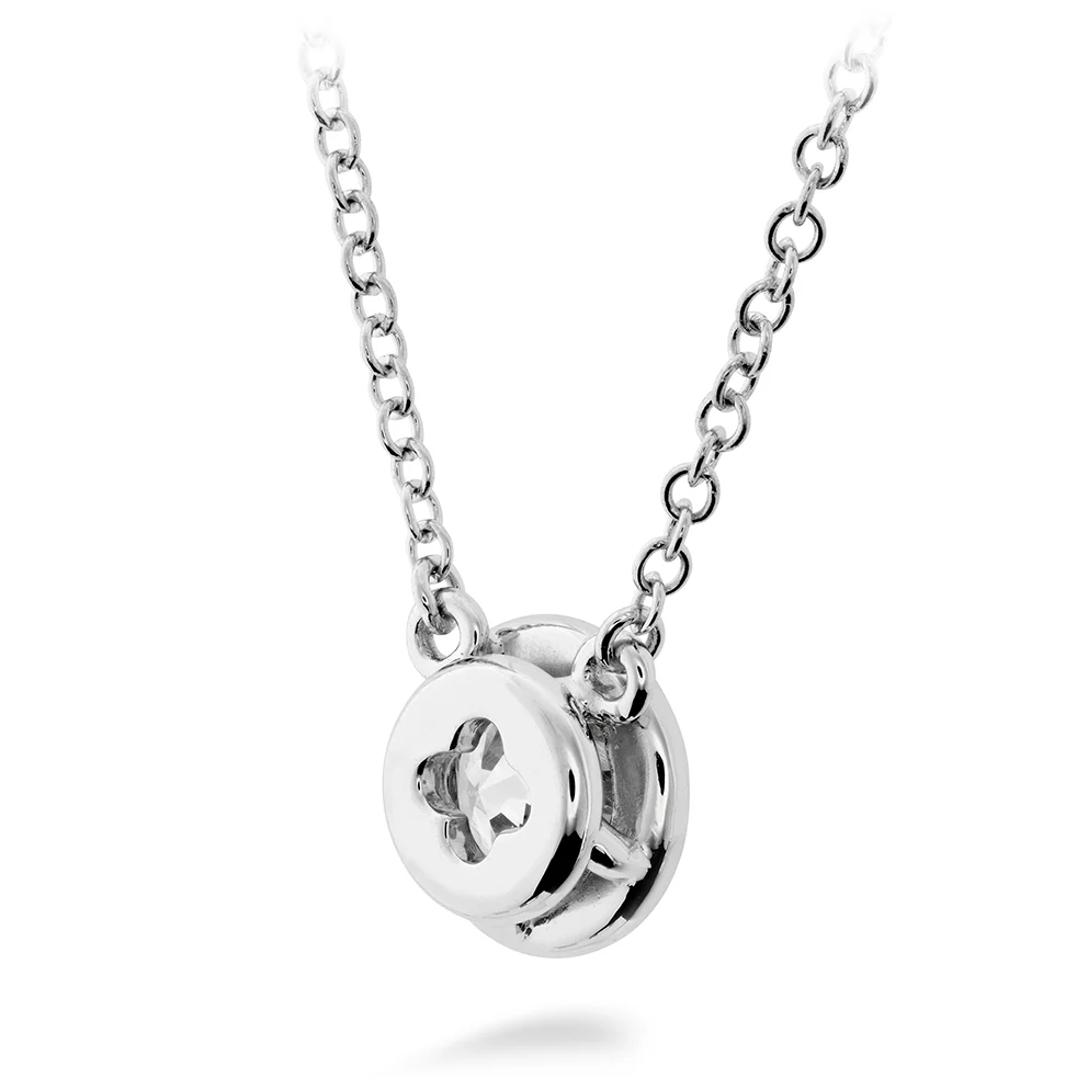 Hearts On Fire HOF Classic Bezel Solitaire Pendant - Image 3