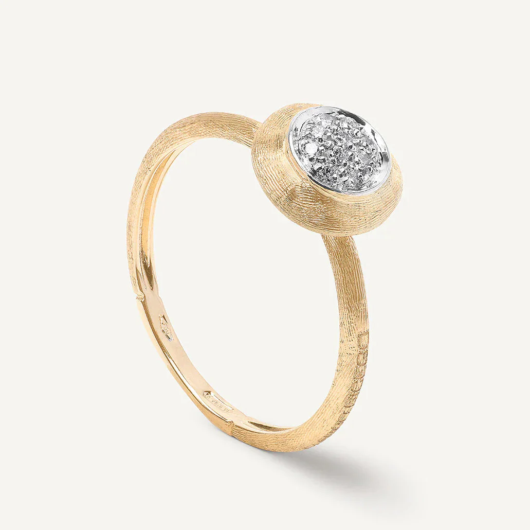 Marco Bicego Jaipur Link 18k Yellow and White Gold Diamond Ring