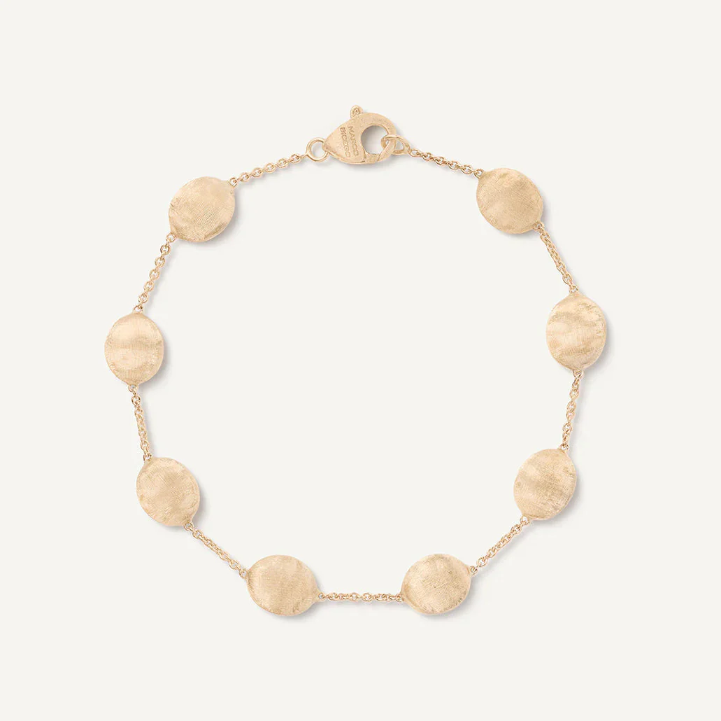 Marco Bicego Siviglia 18K Yellow Gold Large Bean Bracelet