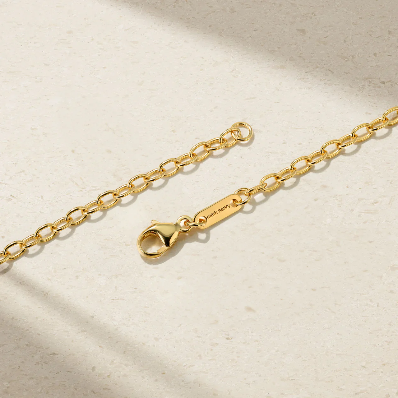 Mark Henry 18k Yellow Gold Heirloomed Round Moonstone & Diamond Pendant Necklace - Image 2