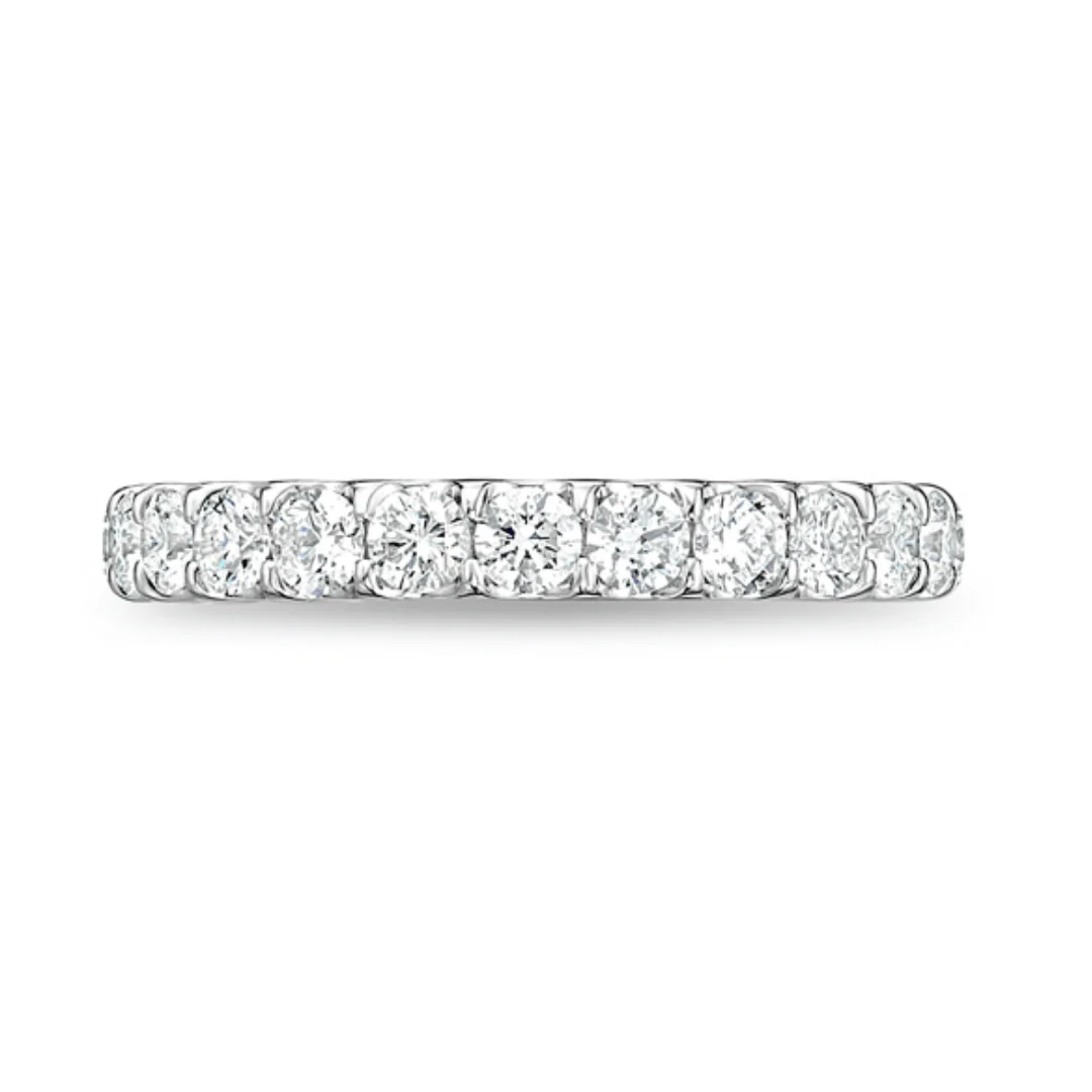 Memoire Odessa Platinum Diamond Eternity Band - 2.00ctw
