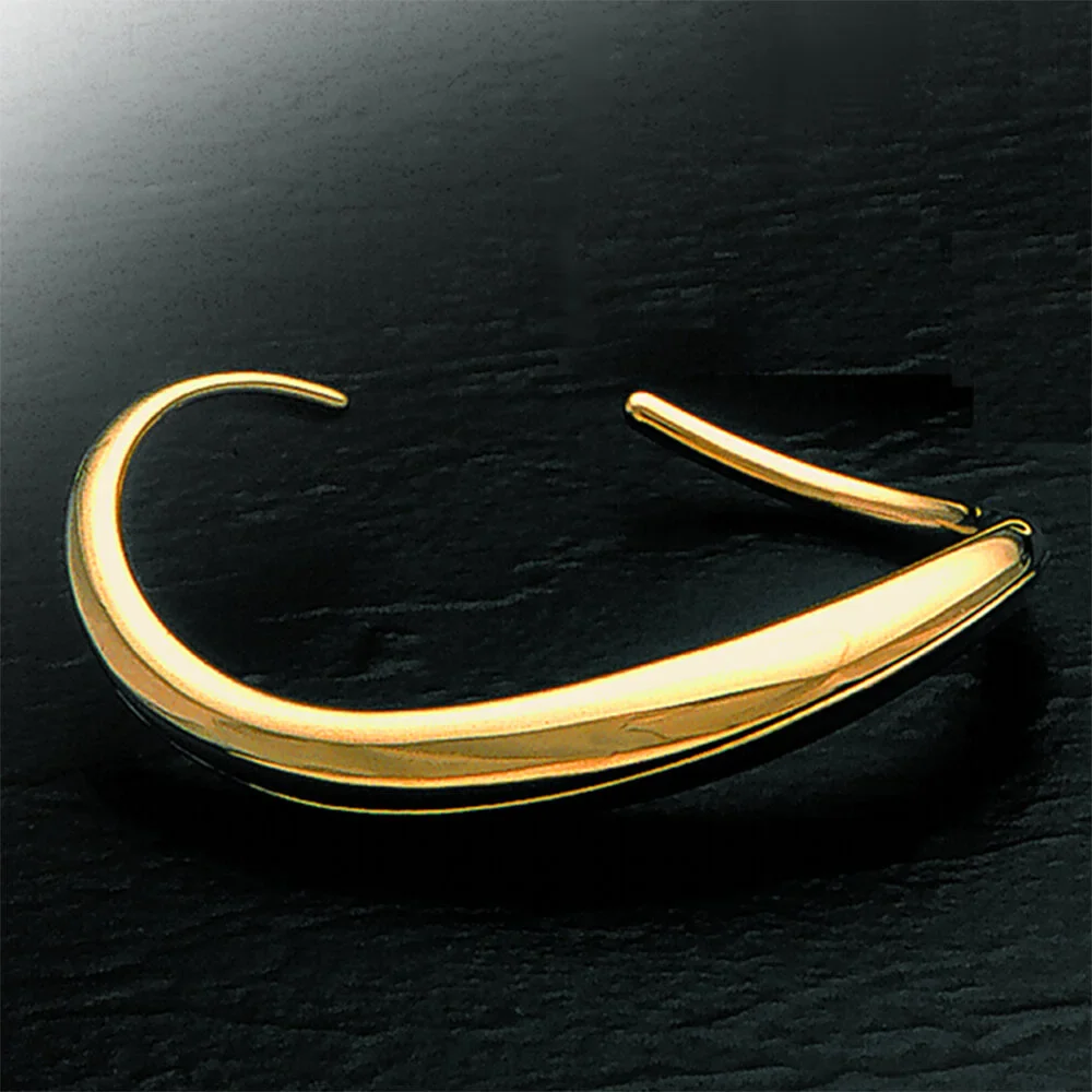 Michael Good 18k Yellow Gold Light Wave Cuff Bracelet