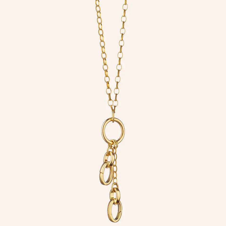 Monica Rich Kosann 18k Yellow Gold Small Belcher Charm Enhancer Chain – 22"