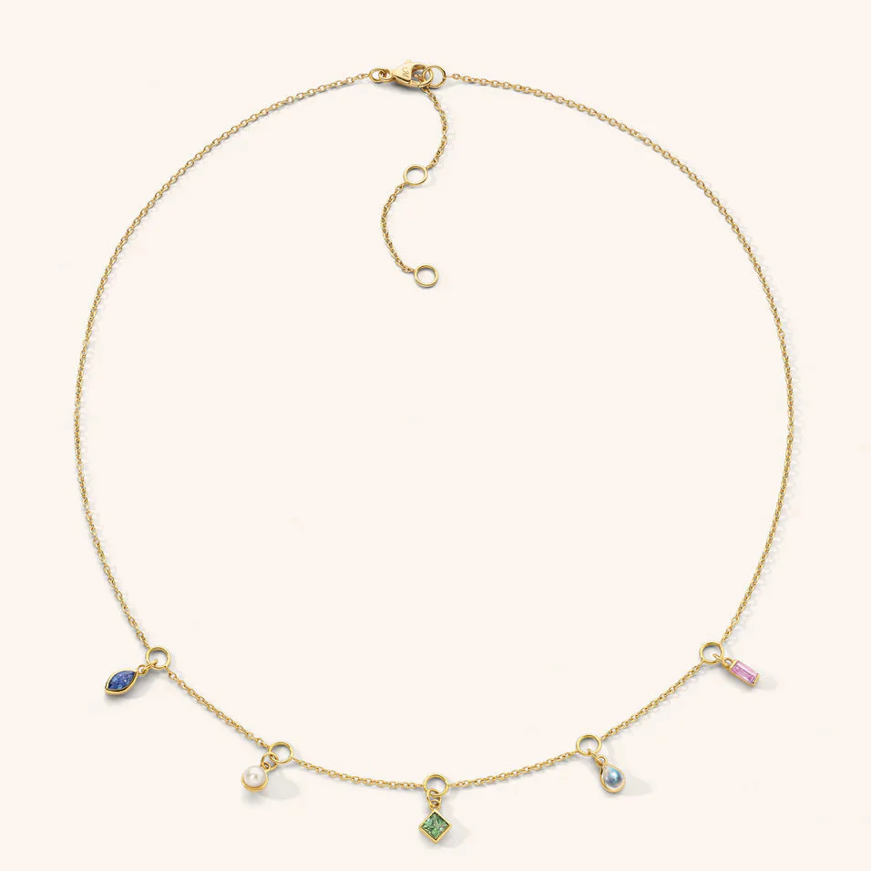 Monica Rich Kosann Points of Light 18k Yellow Gold Necklace