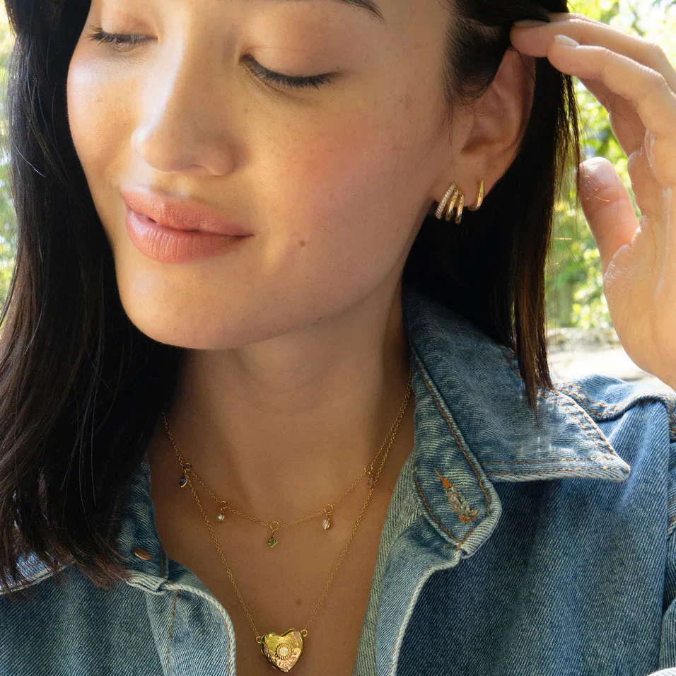 Monica Rich Kosann Points of Light 18k Yellow Gold Necklace - Image 2