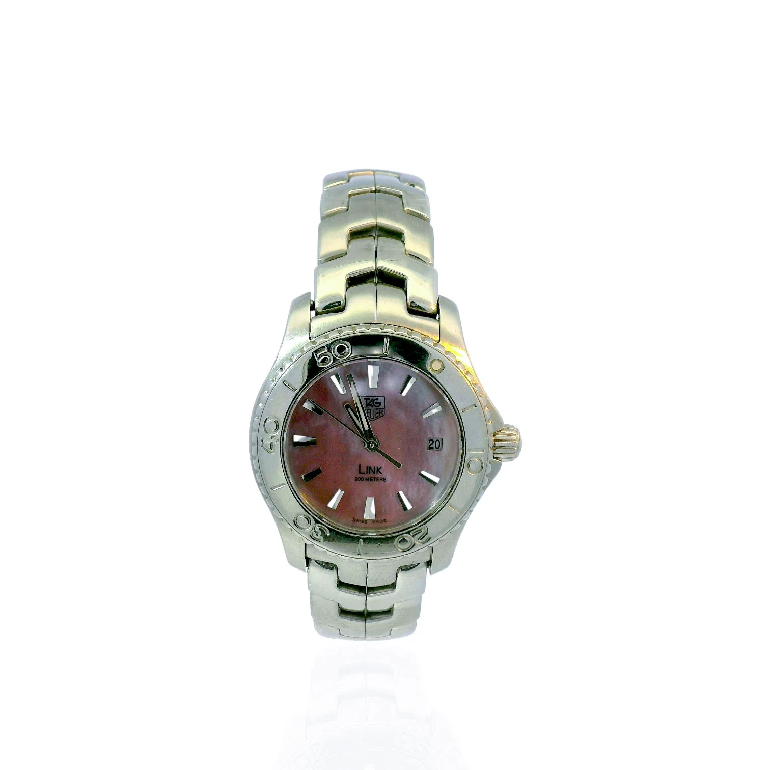 Pre-Owned Stainless Steel TAG Heuer WJ1315 Quartz 27mm Watch