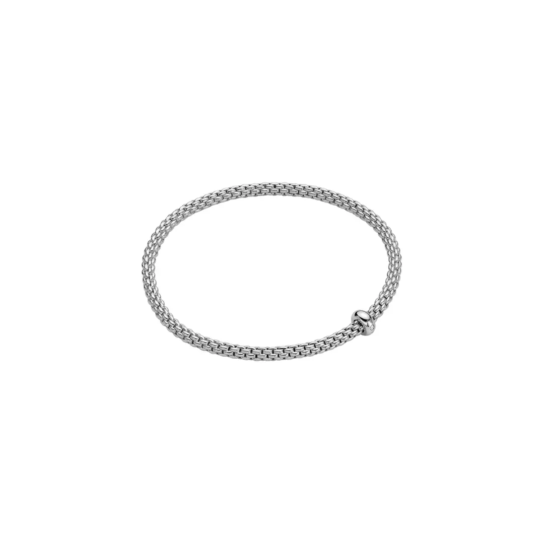 Fope Prima 18k White Gold Flex'it Bracelet