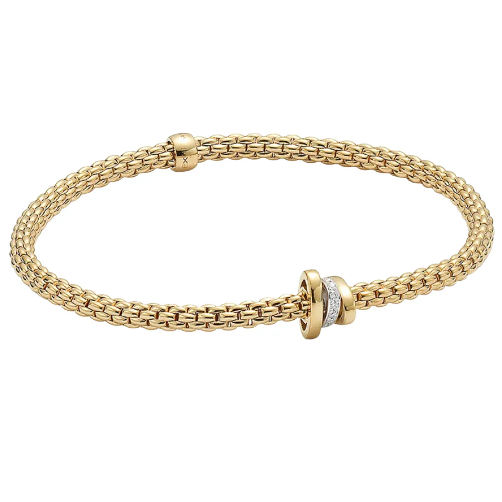Fope Prima Flex'it Bracelet with Diamonds