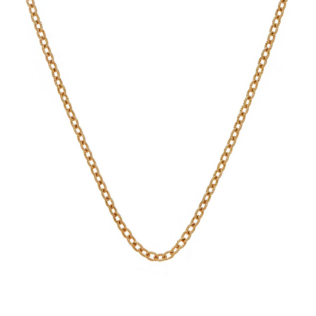 Sethi Couture 14K Yellow Gold Medium Twisted Oval Cable Chain