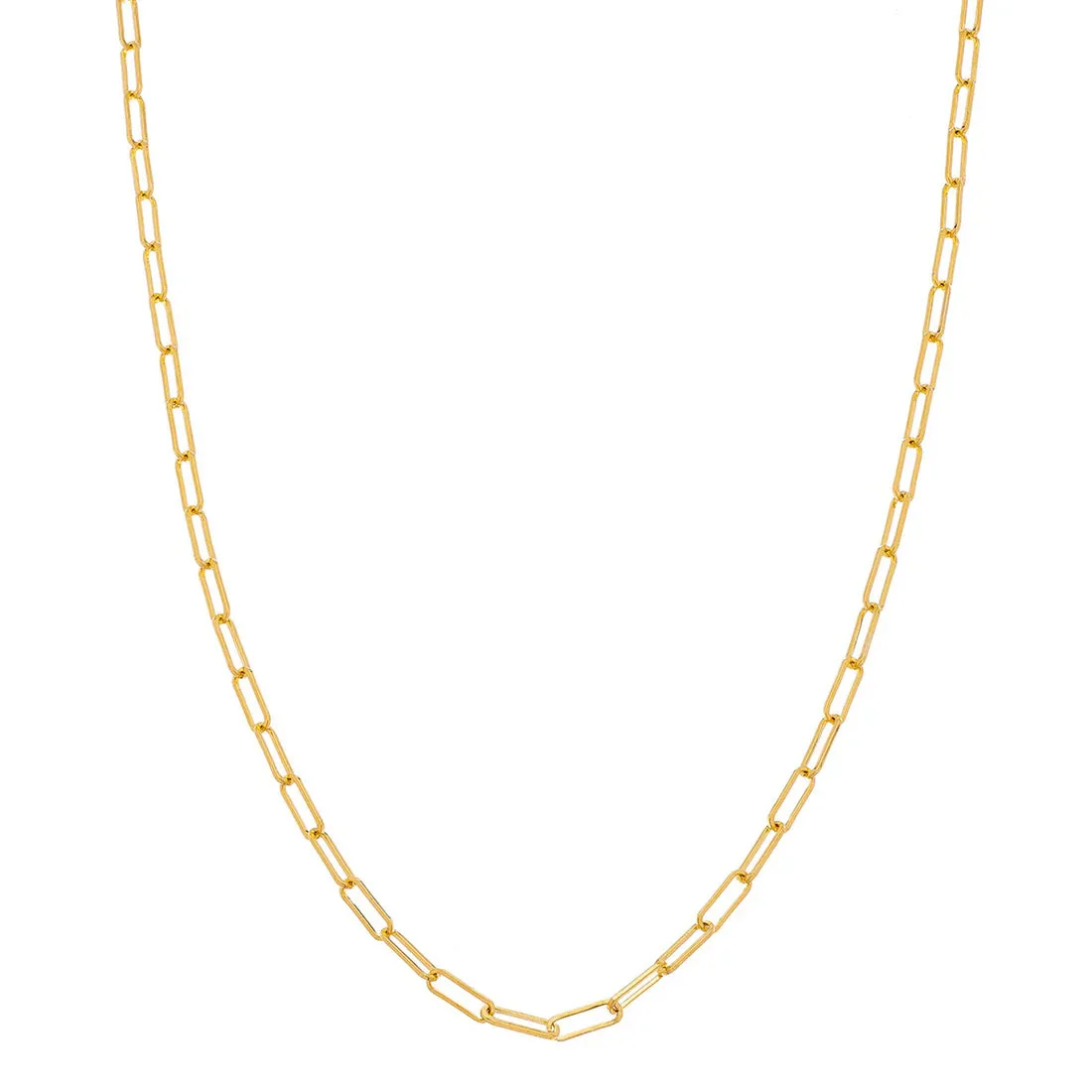 Sethi Couture 14K Yellow Gold Paper Clip Chain - 24"