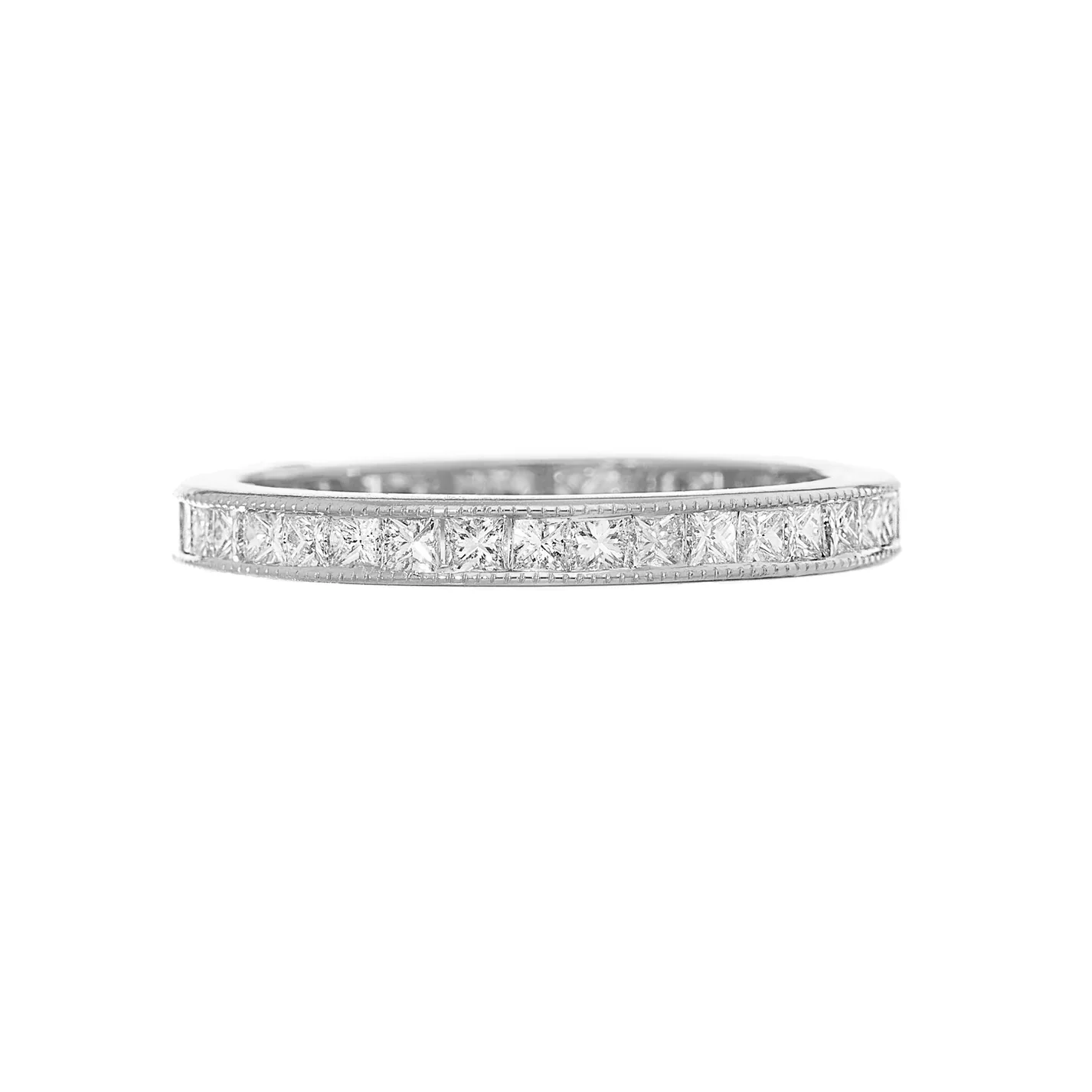 Sethi Couture Emma 18K White Gold Princess-Cut Diamond Eternity Band