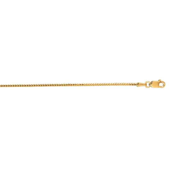 Springer's Forever Signature 14k Yellow Gold 18" Franco Chain Necklace