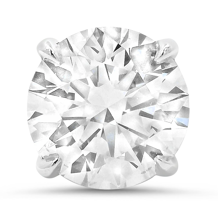 Springer's Forever Select Round Brilliant Solitaire Diamond Engagement Ring 18K White Gold - 2.00ct