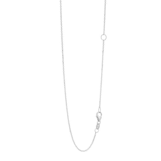 Springer's Forever Signature 14k White Gold 1.1mm Extendable Chain - 18"