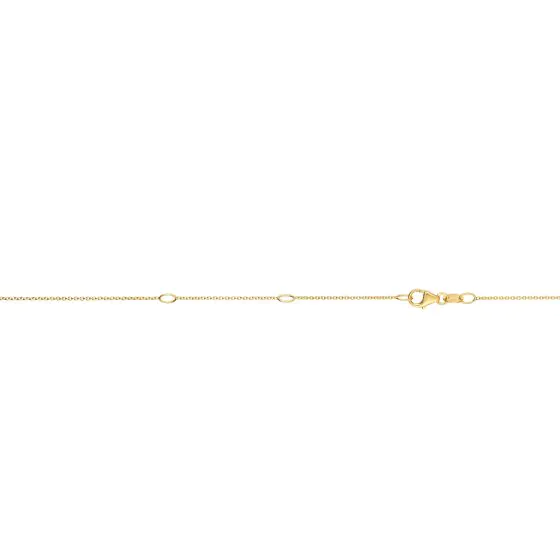 Springer's Forever Signature 14k Yellow Gold .85mm Double Extendable Cable Chain - 18"