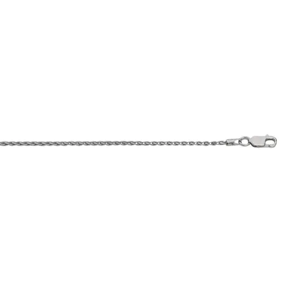 Springer's Forever Signature Sterling Silver 1.3mm Wheat Chain - 16"