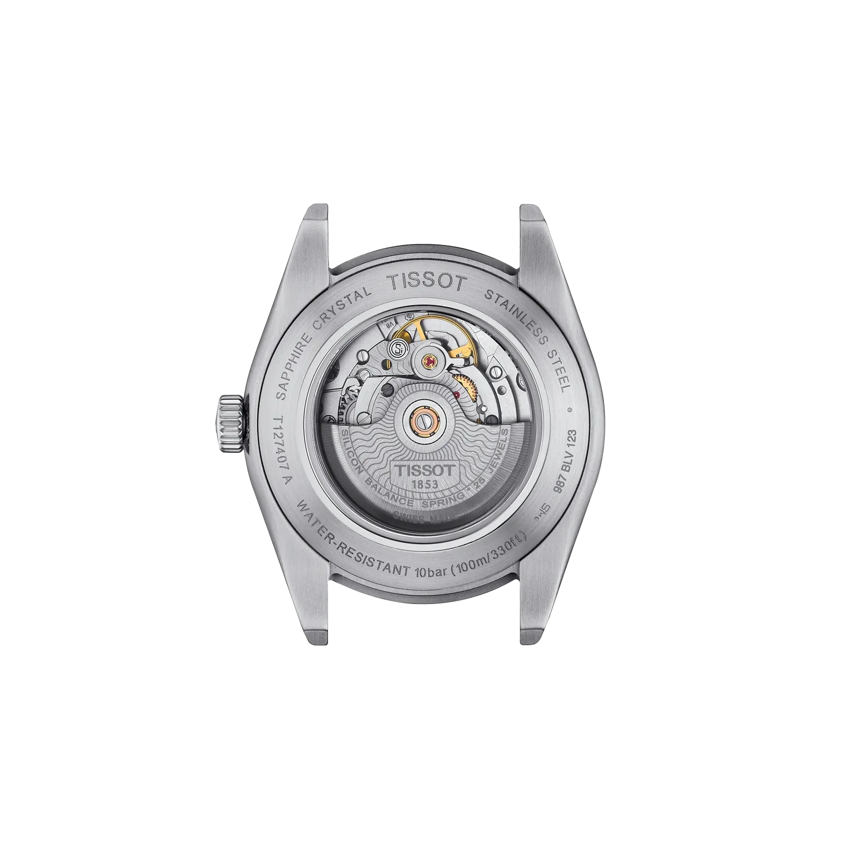 Tissot Gentleman Green Dial 40mm (T1274071109101) - Image 3
