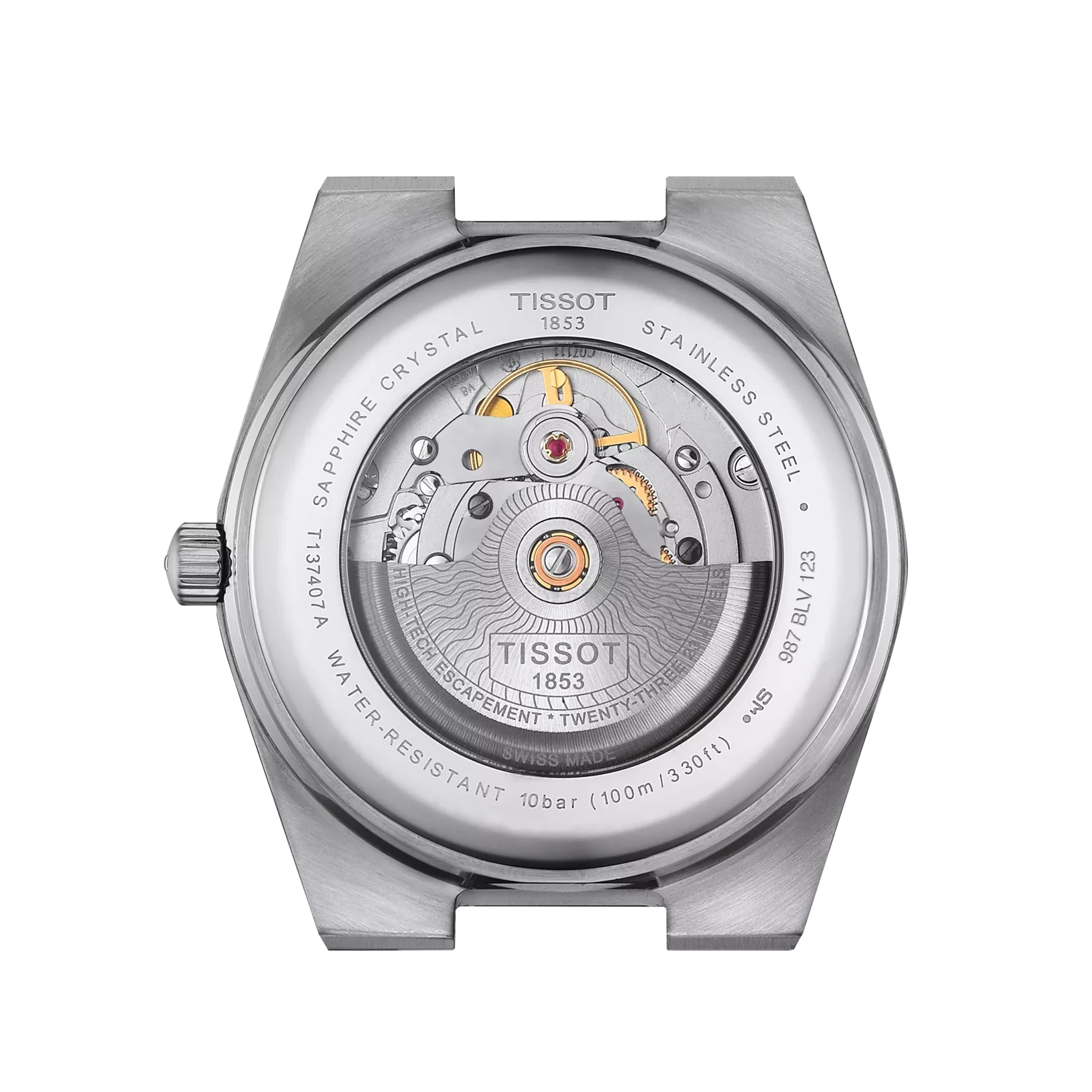 Tissot PRX Powermatic 80, Black Dial, 40mm (T1374071105100) - Image 3