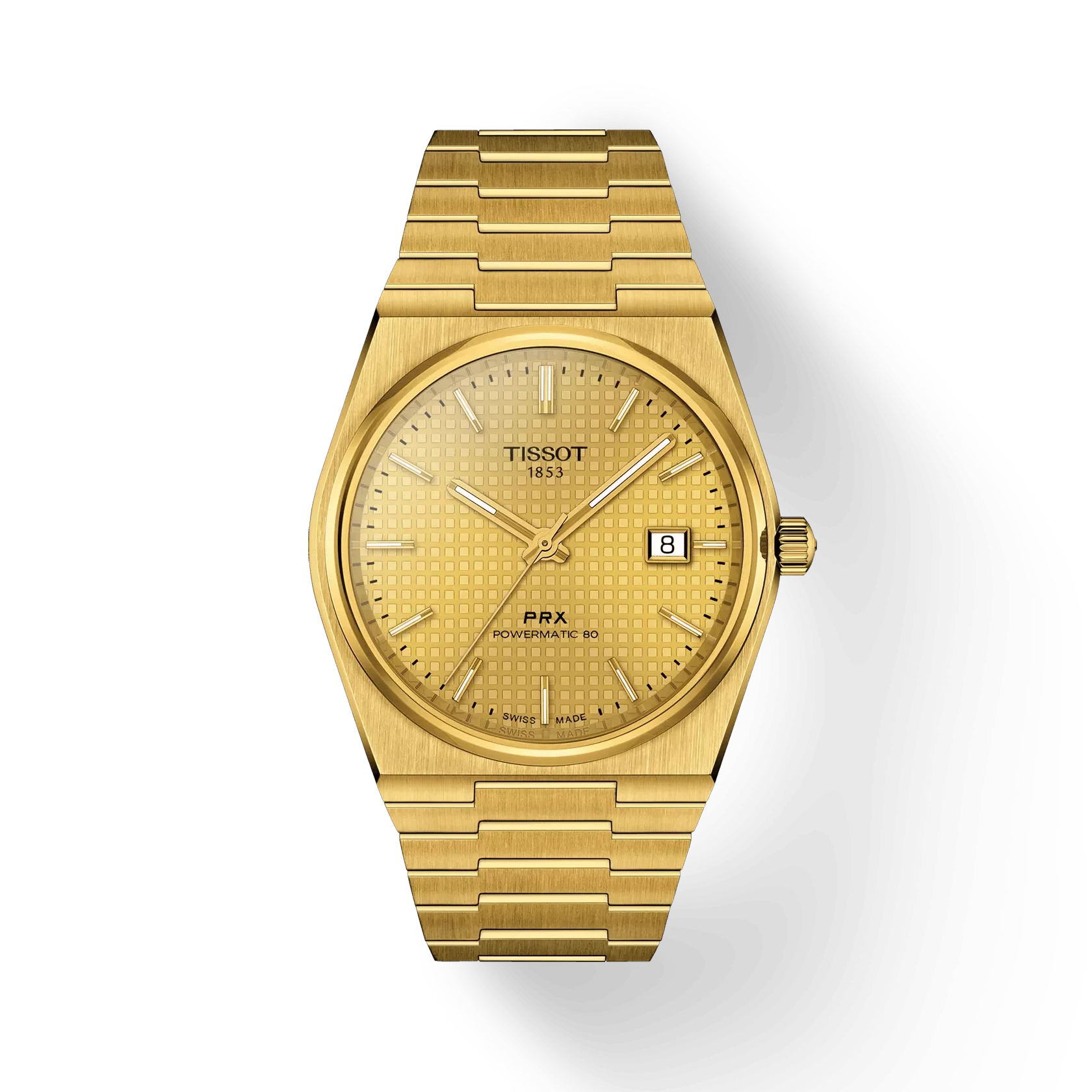 Tissot PRX Powermatic 80, Champagne Dial, 40mm (T1374073302100)