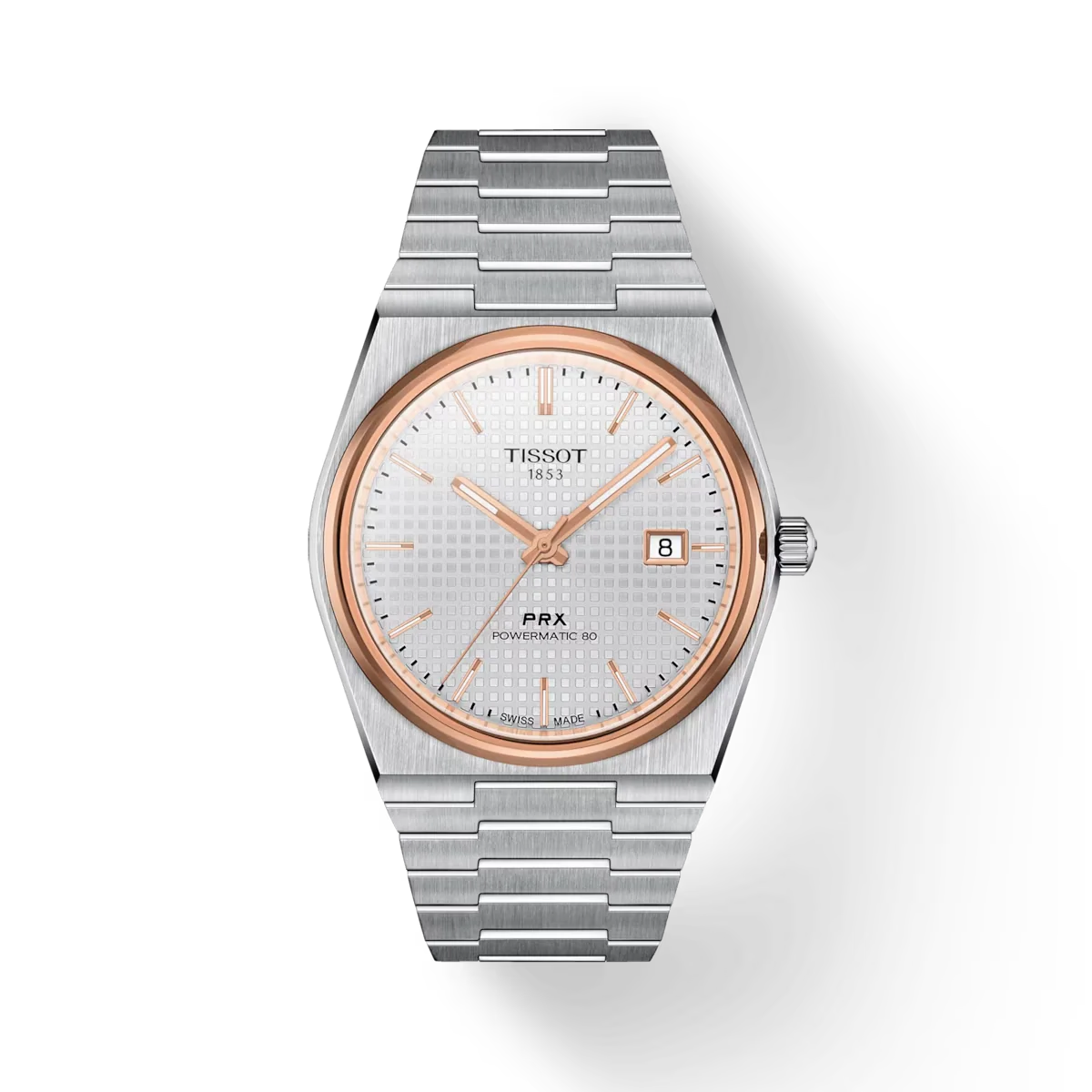 Tissot PRX Powermatic 80, Silver Dial, 40mm (T1374072103100)