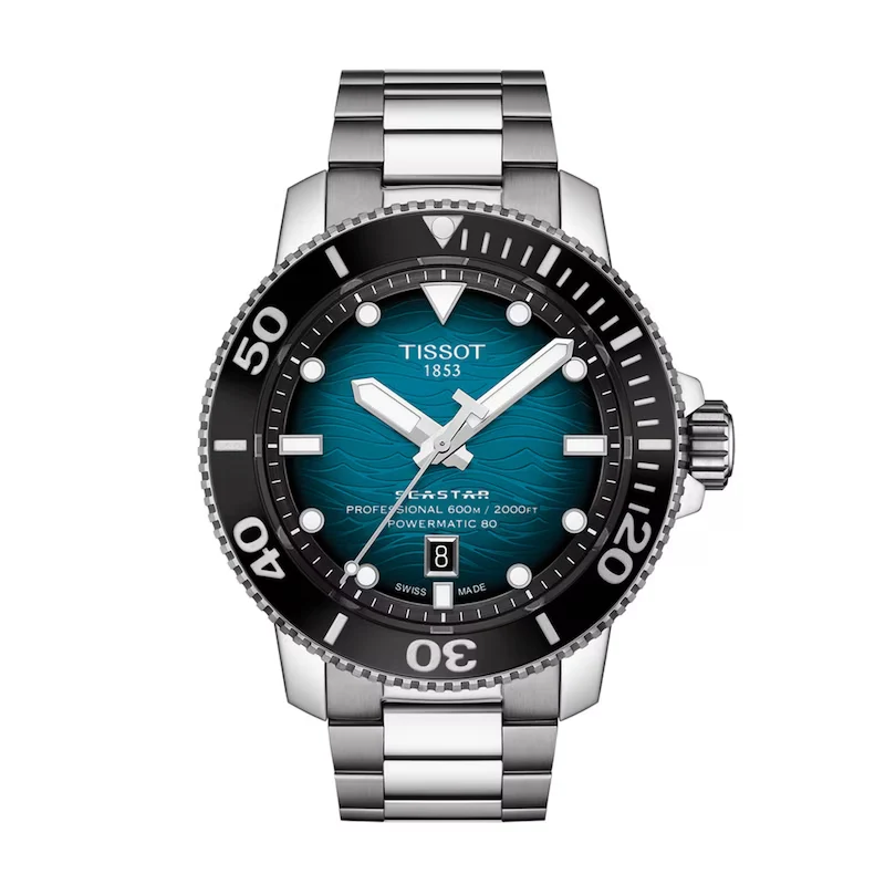 Tissot Seastar 2000 Professional Powermatic Blue Dial 46mm (T1206071104100)