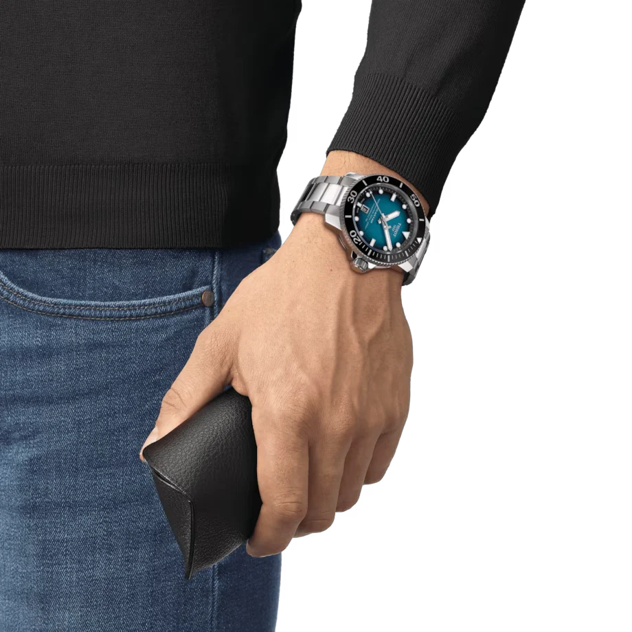Tissot Seastar 2000 Professional Powermatic Blue Dial 46mm (T1206071104100) - Image 2