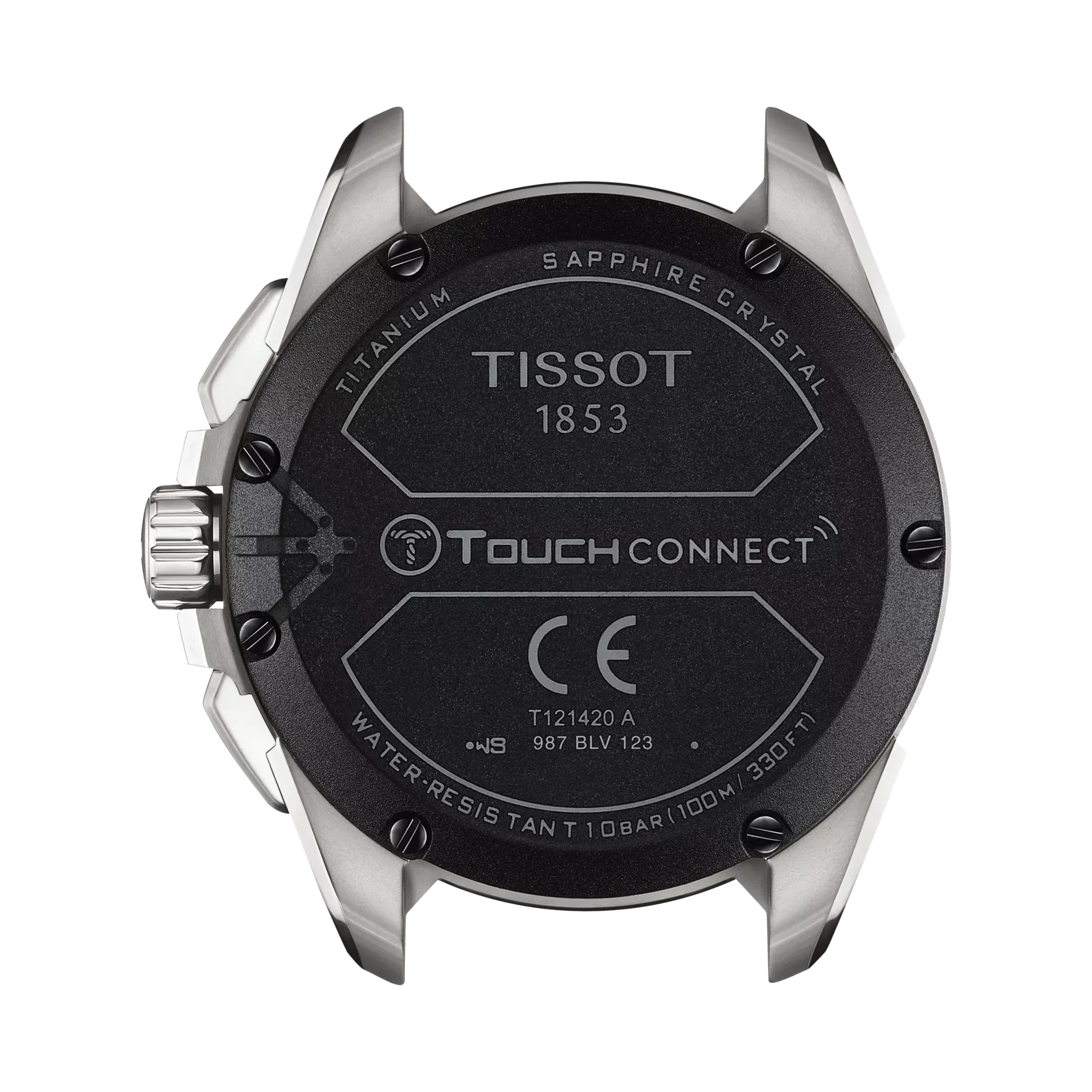 Tissot T-Touch Connect Solar, Black Dial, 47.5mm (T1214204705100) - Image 3
