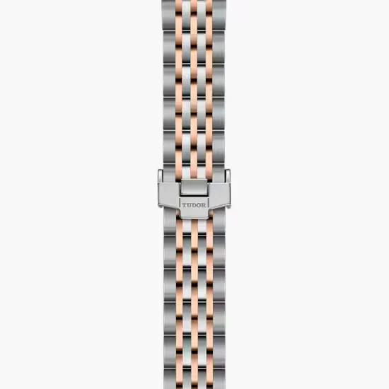TUDOR 1926 28mm Case, Silver Diamond Dial, Steel and Rose Gold Bracelet (M91351-0002) - Image 2
