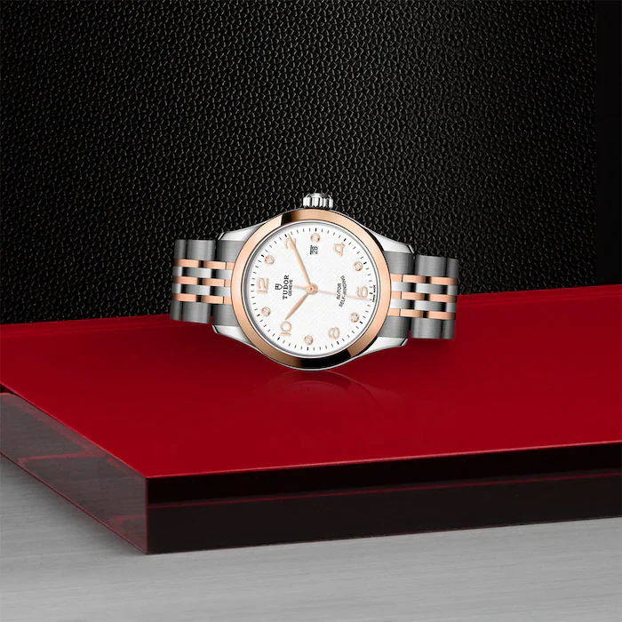 TUDOR 1926 28mm White Diamond Dial, Two Tone Bracelet (M91351-0011) - Image 3
