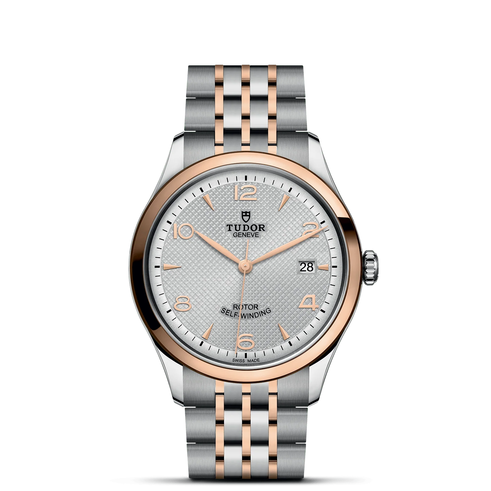TUDOR 1926 39mm Silver Dial, Two Tone Bracelet (M91551-0001)