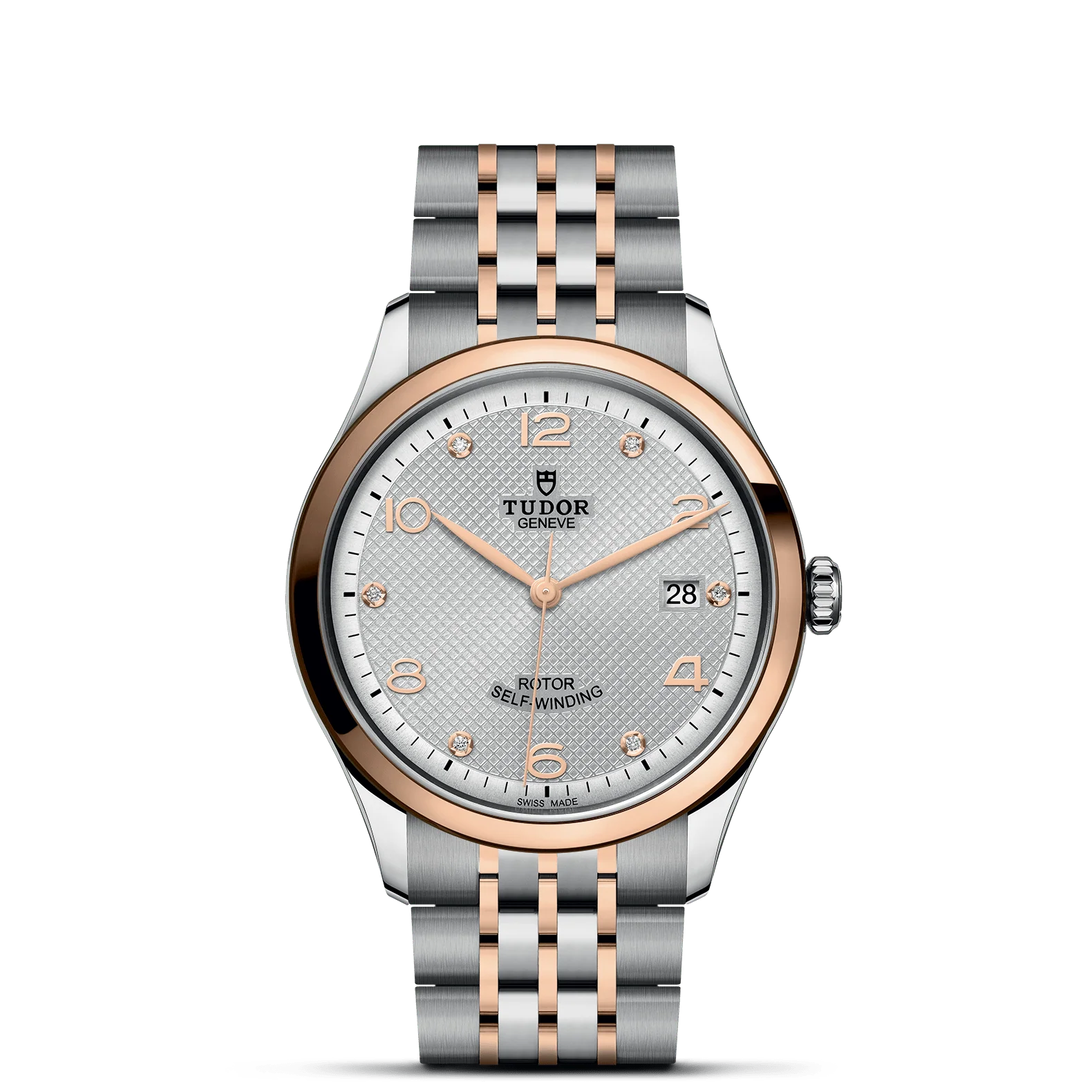 TUDOR 1926 39mm Silver Dial, Two Tone Bracelet (M91551-0002)