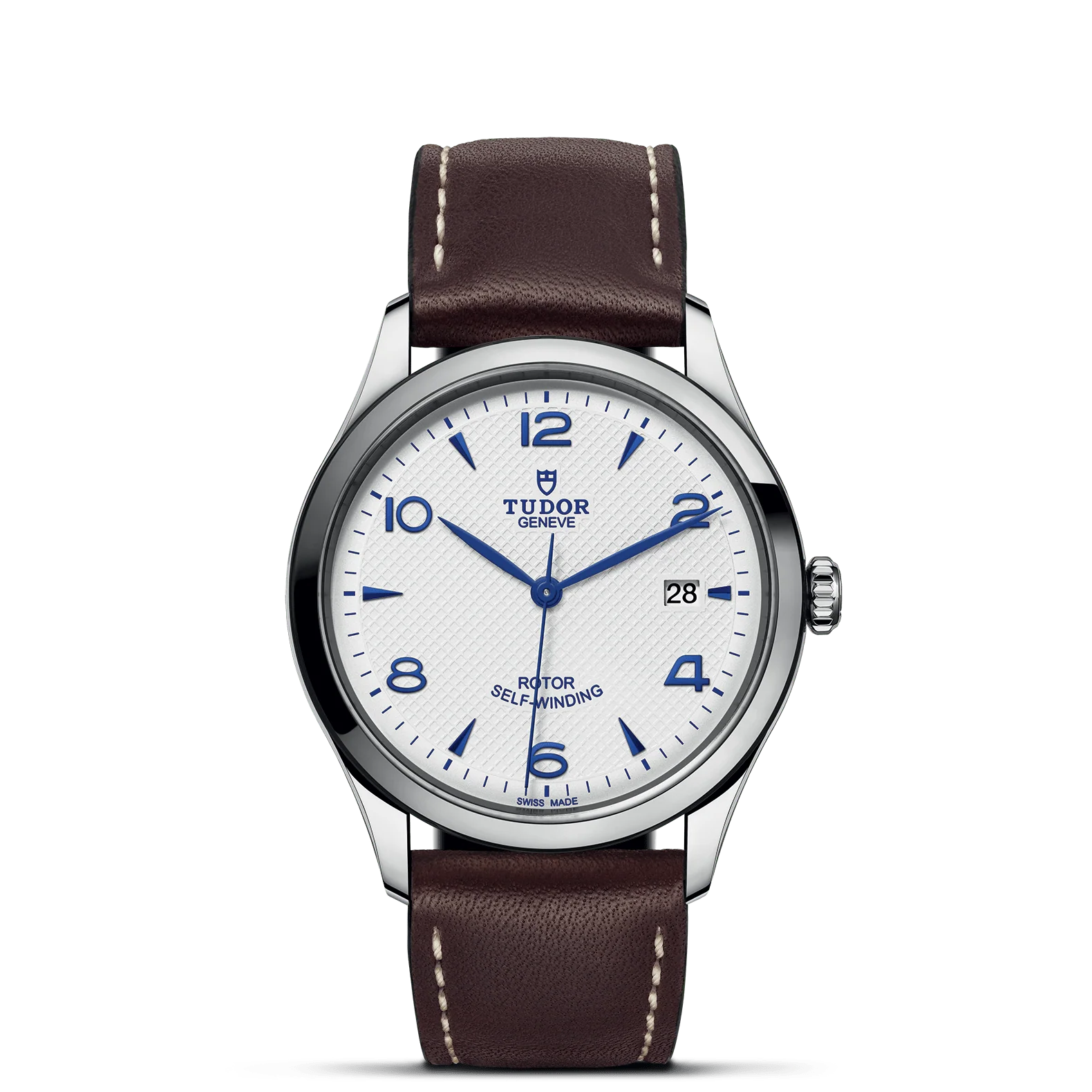 TUDOR 1926 39mm White Dial, Leather Bracelet (M91550-0010)