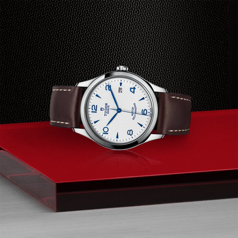 TUDOR 1926 39mm White Dial, Leather Bracelet (M91550-0010) - Image 3