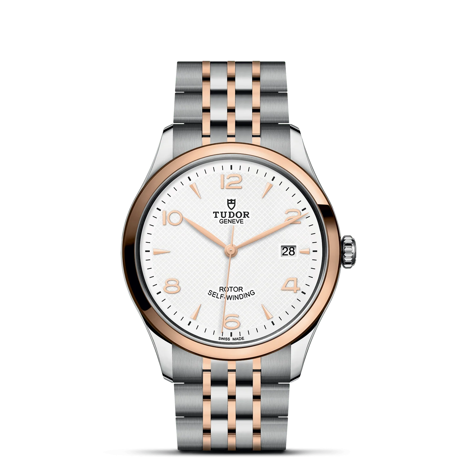 TUDOR 1926 39mm White Dial, Two Tone Bracelet (M91551-0009)
