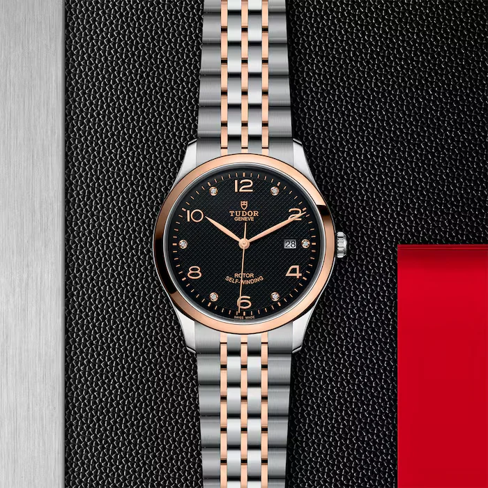 TUDOR 1926 41mm Black Diamond Dial, Two Tone Bracelet (M91651-0004) - Image 2
